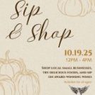 🍂 Fall Sip & Shop at Aurora Vineyards 🍂